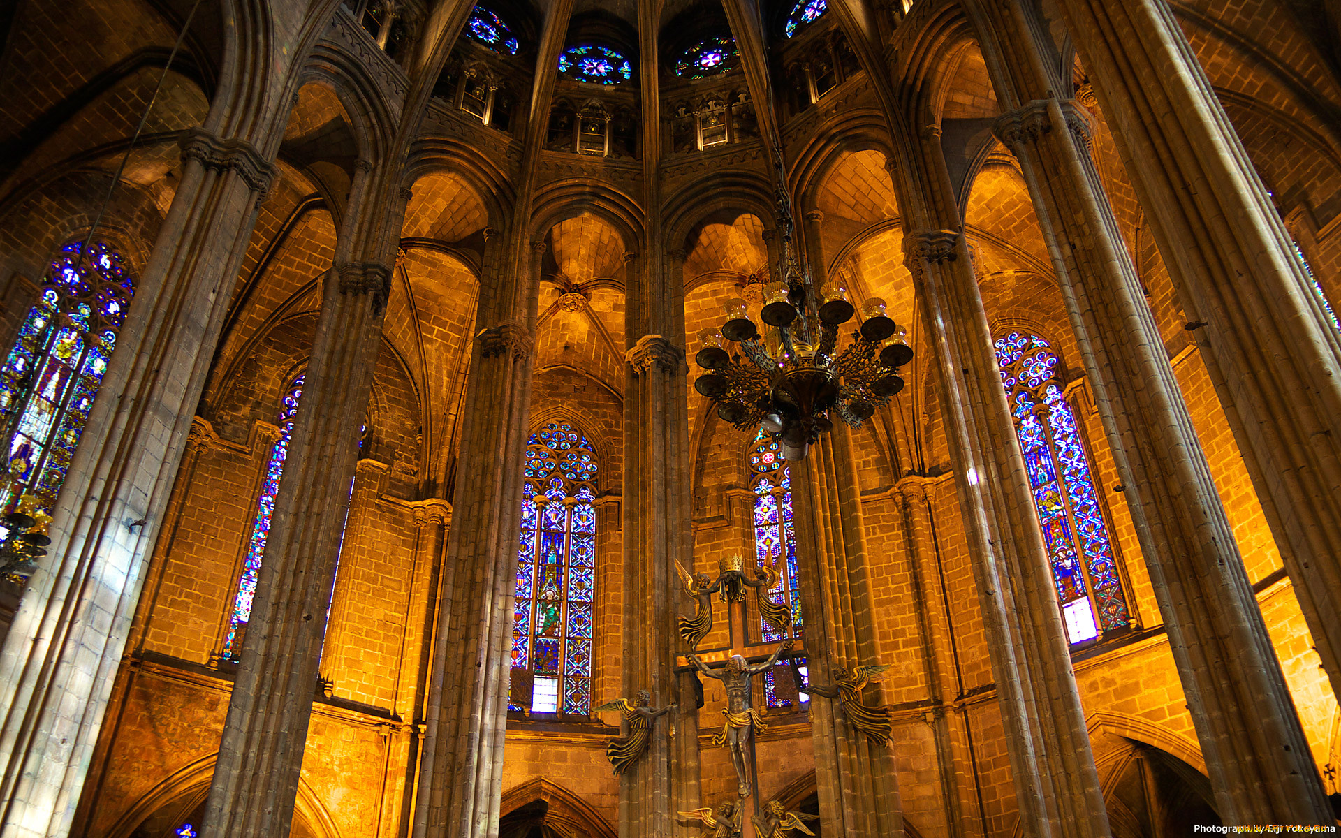 catedral, basilica, de, barcelona, , , , 